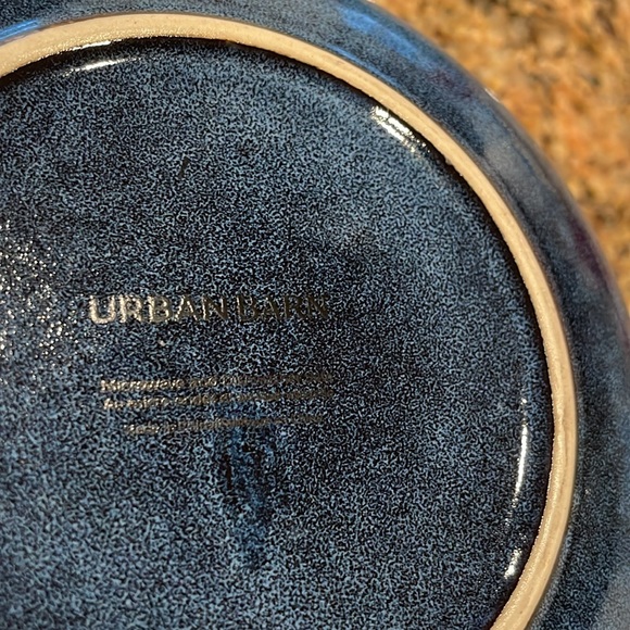 Urban Barn blue black bowl - Fontaine? - Picture 3 of 3